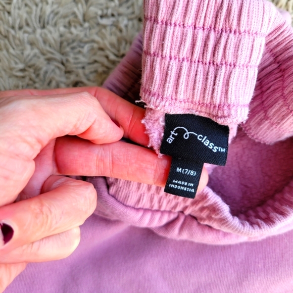 Girls Target Art Class Light Purple Joggers with Ribbed Cuffs In A Size(Medium)♡ - Picture 4 of 4